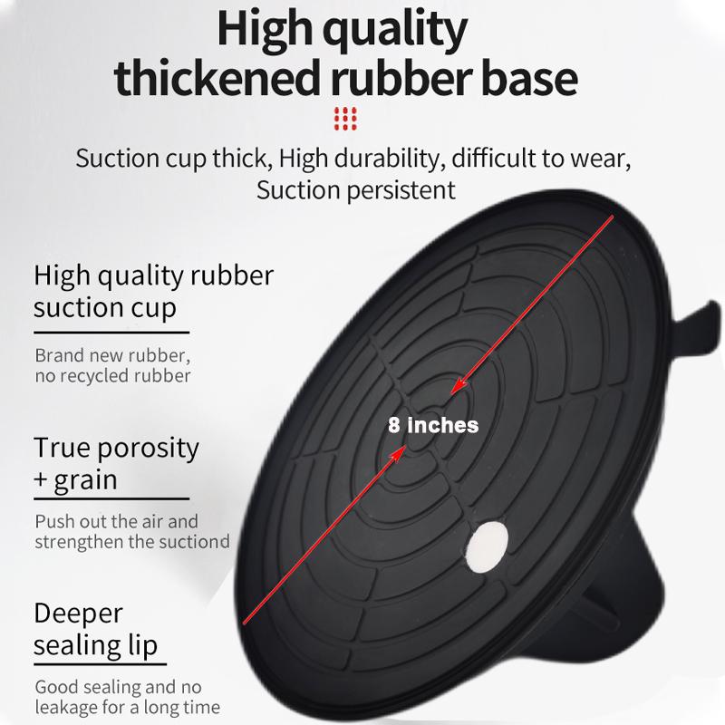 Nová vakuová přísavka s nosností 200 kg, těžký vakuový rozmetač pro adsorpci dlaždic, sklo, žulu, zvedání, 8 palcová nádoba