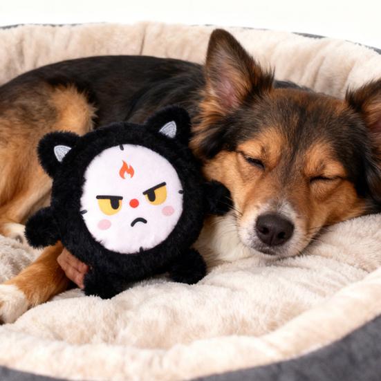 Pet Toy Molar Teeth Guard Soft Tough Chew Toy Cartoon Shape Bite-Resistant Tooth Cleaner Dog Toy with Built-in Sound