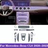 Car Navigation Screen Protector Invisible Transparent Film TPU Interior Film Stickers For Mercedes-Benz CLS -2024