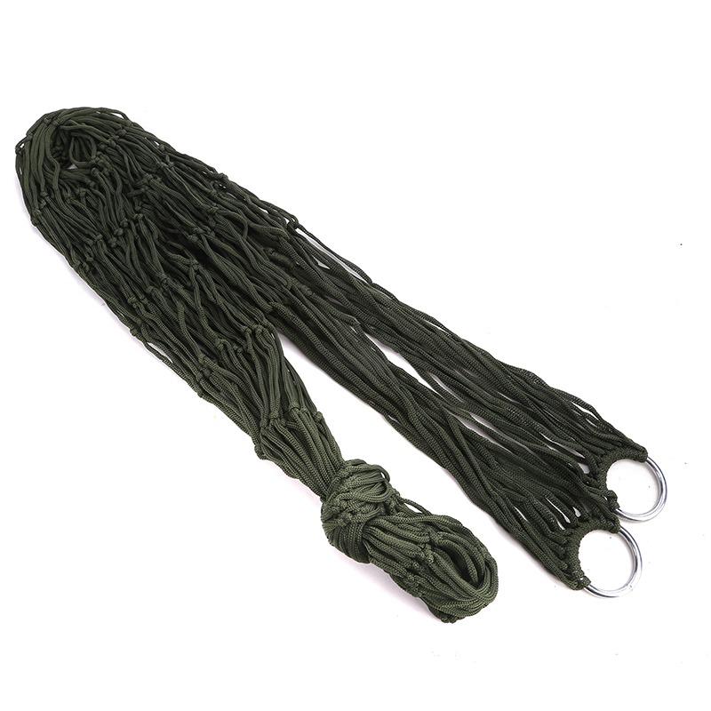 

Портативный открытый спортивный гамак, гамак для кемпинга, сетчатая сетка для сада, пляжа, двора, путешествия, качели, подвесная кровать