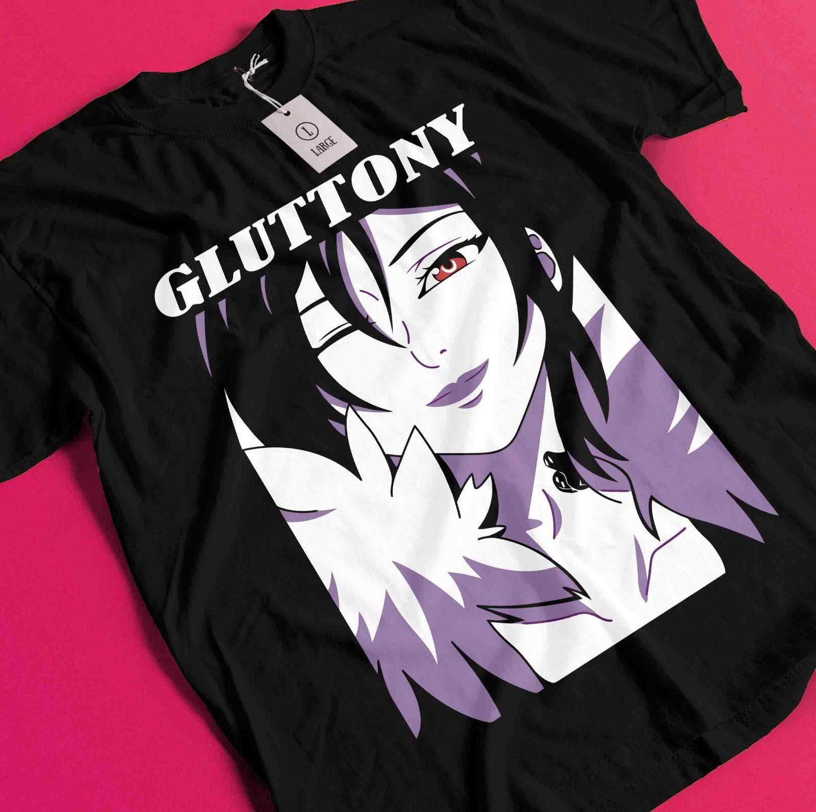 Футболка Семь смертных грехов Чревоугодие Футболка Мелиодас Футболка Элизабет Бан Эсканор BB1676 3XL