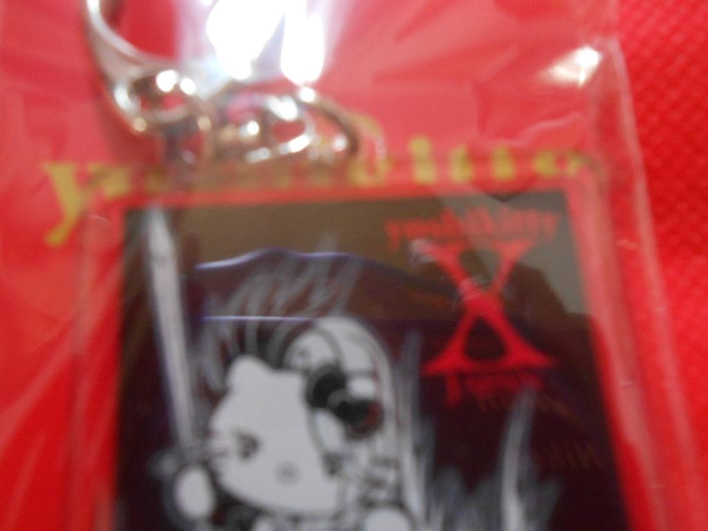 Sanrio X JAPAN YOSHIKI yoshikitty Acrylic KH Dragon Keychain
