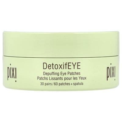 Skintreats, DetoxifEye, מדבקות עיניים, 30 זוגות + כפיות
