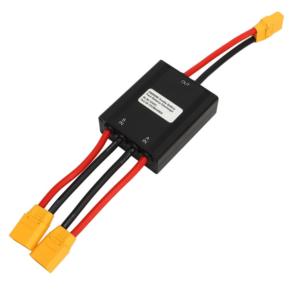 Elektrokolo, konvertor s dvojitým vybíjením baterie 20V na 72V Duální bateriový paralelní modulový adaptér
