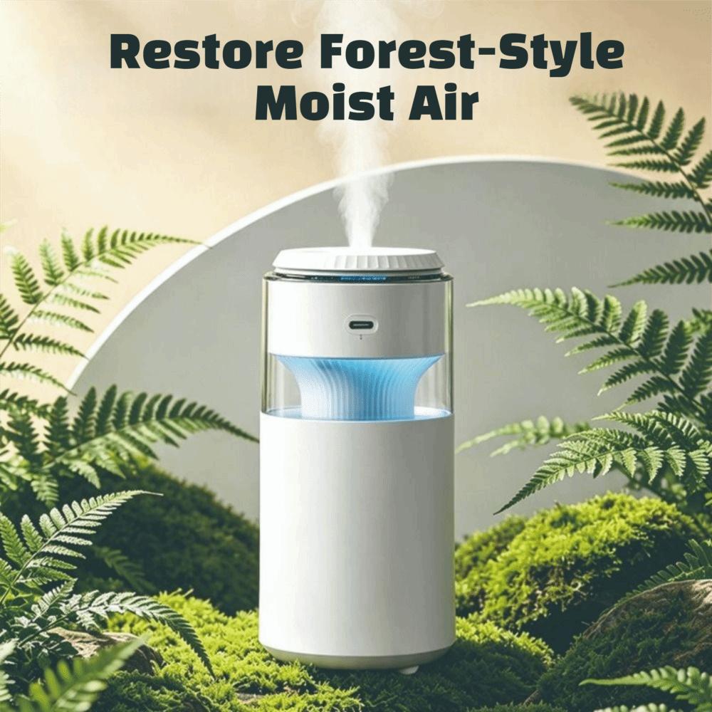USB Rechargeable Cool Mist Humidifier Wireless Portable Humidifier Ultrasonic Humidifier  Car