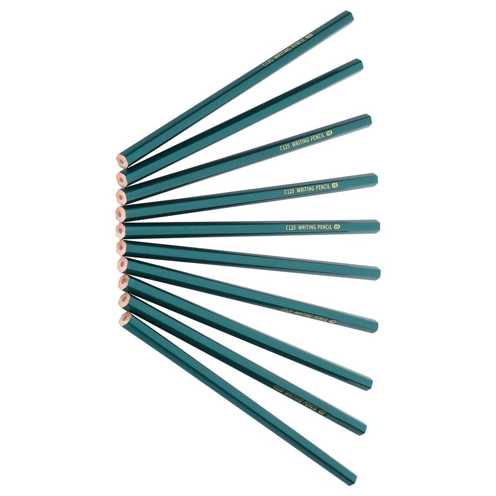 10pcs Graphite Pencils Painting Drawing Sketching Writing Artist Pencil for School Students HB