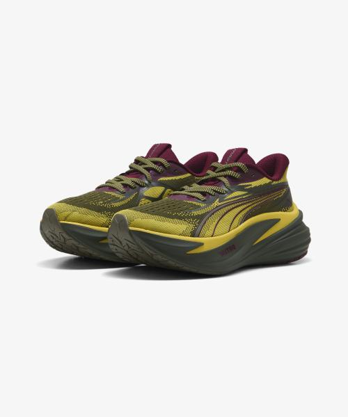 [PUMA] Magmax Nitro 2 Women s - Fresh Pear:Dark Olive [312126-13] 225