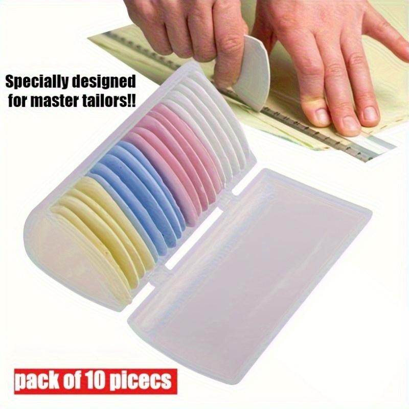 Erasable Fabric Tailor Chalk Set | Multicolor Sewing Pattern Marking Tool, Clothing Patchwork DIY Needlework Accessories In Box