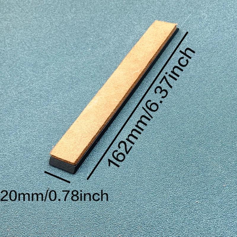 Polerowana skóra ostrze Szlifowanie i polerowanie Ostrzałki Osełka Skórzana brzytwa