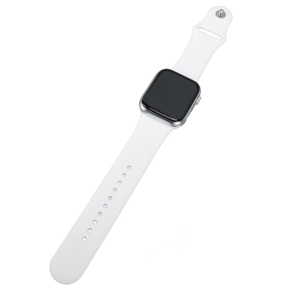 Fitness Watch IP65 Waterproof Activity Sleep Tracker Watch with Pedometer Calories Counter for Women Men Sports White