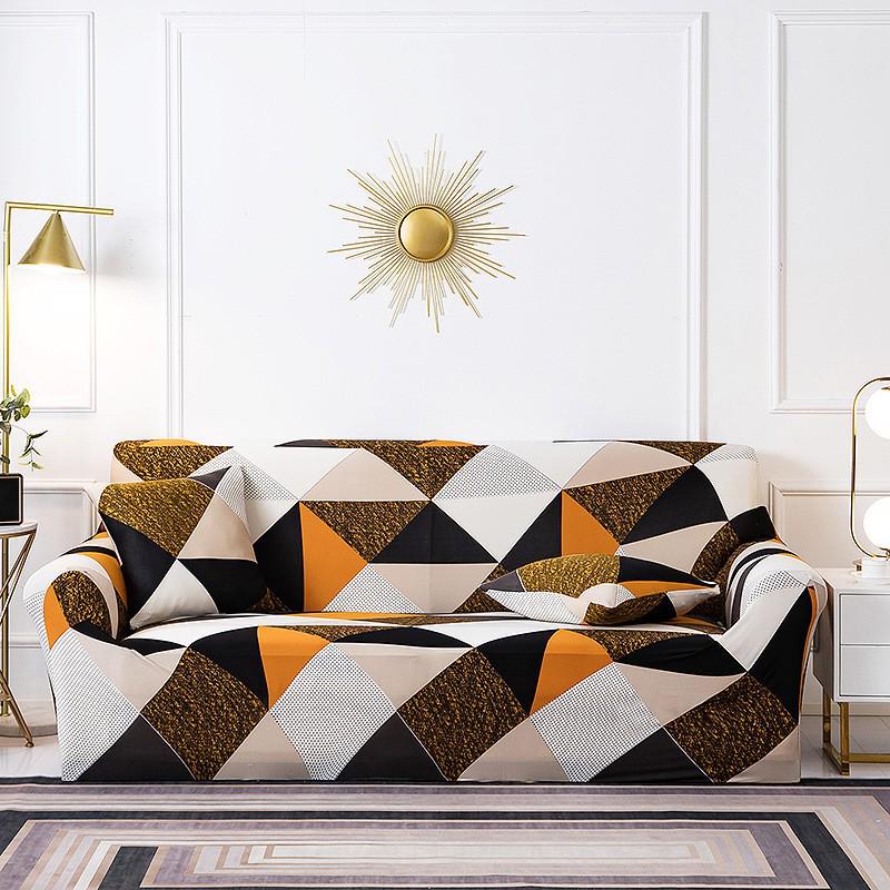 All-Season Elastic Sofa Cover and Cushion Set