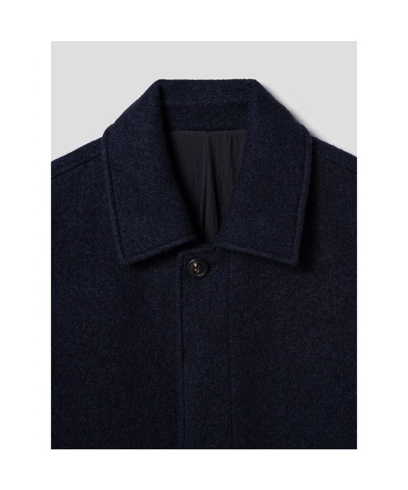 Shift.G Wool Safari Coat Navy