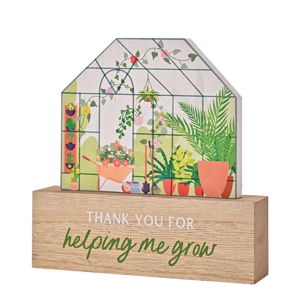 Celebrations The Cottage Garden Thank You Greenhouse Plaque
