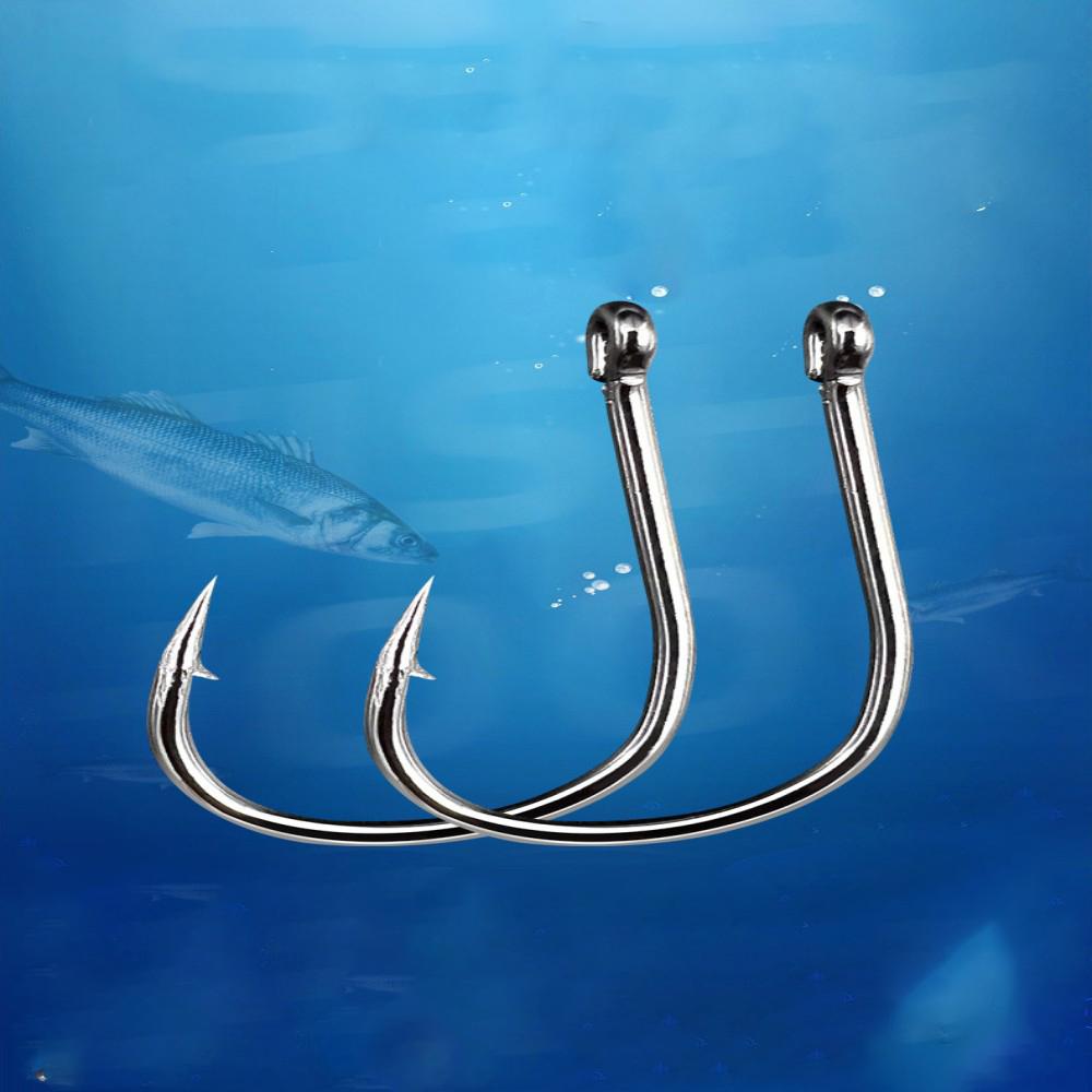 220pcs Boxed Set Iseni Fishing Hooks Freshwater Mackerel Hooks Saltwater Tippet Hooks Set