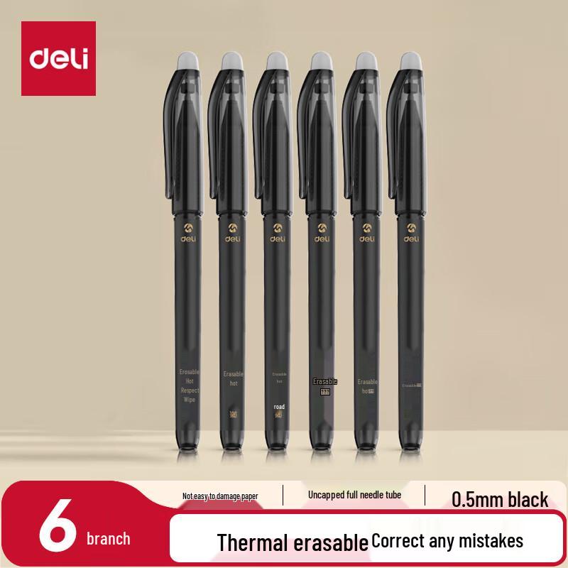 Deli Erasable Gel Pens