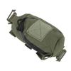 Outdoor Backpack Shoulder Strap Pouch Clip On Pouch Backpack Attachment Bag for Hikers OD Green