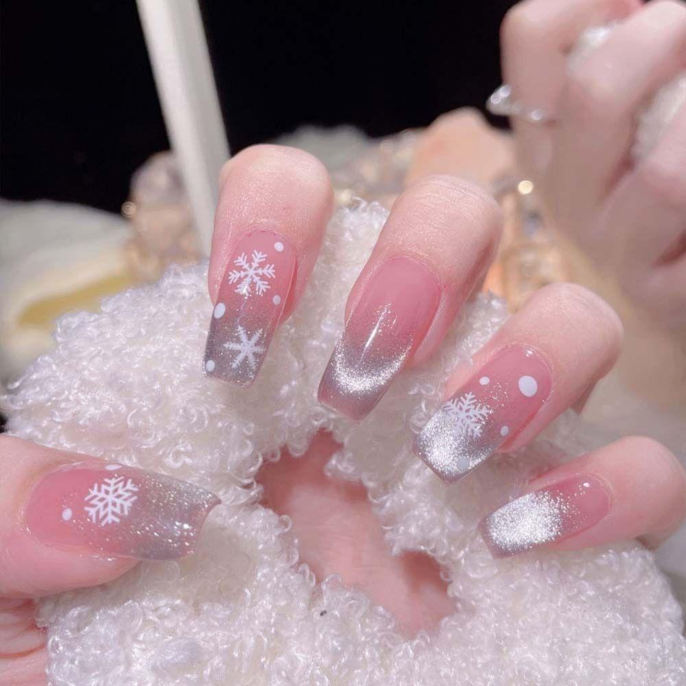 Nail Accessories Christmas Snowflake Nail Stickers Christmas Nail Decorations Christmas Party