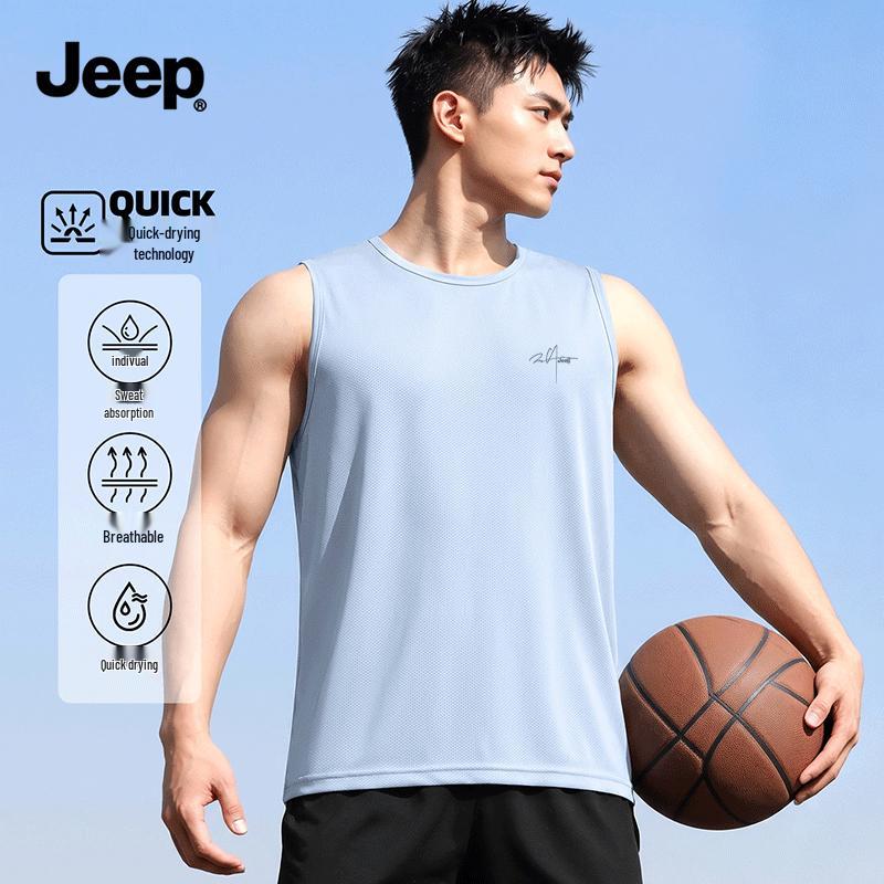 Мужская дышащая майка JEEP из ледяного шелка S