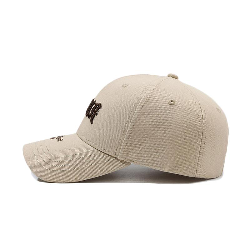 Vår-sommer-brodert baseballcaps herrebokstavhette kvinnelig utendørs solskjermhette