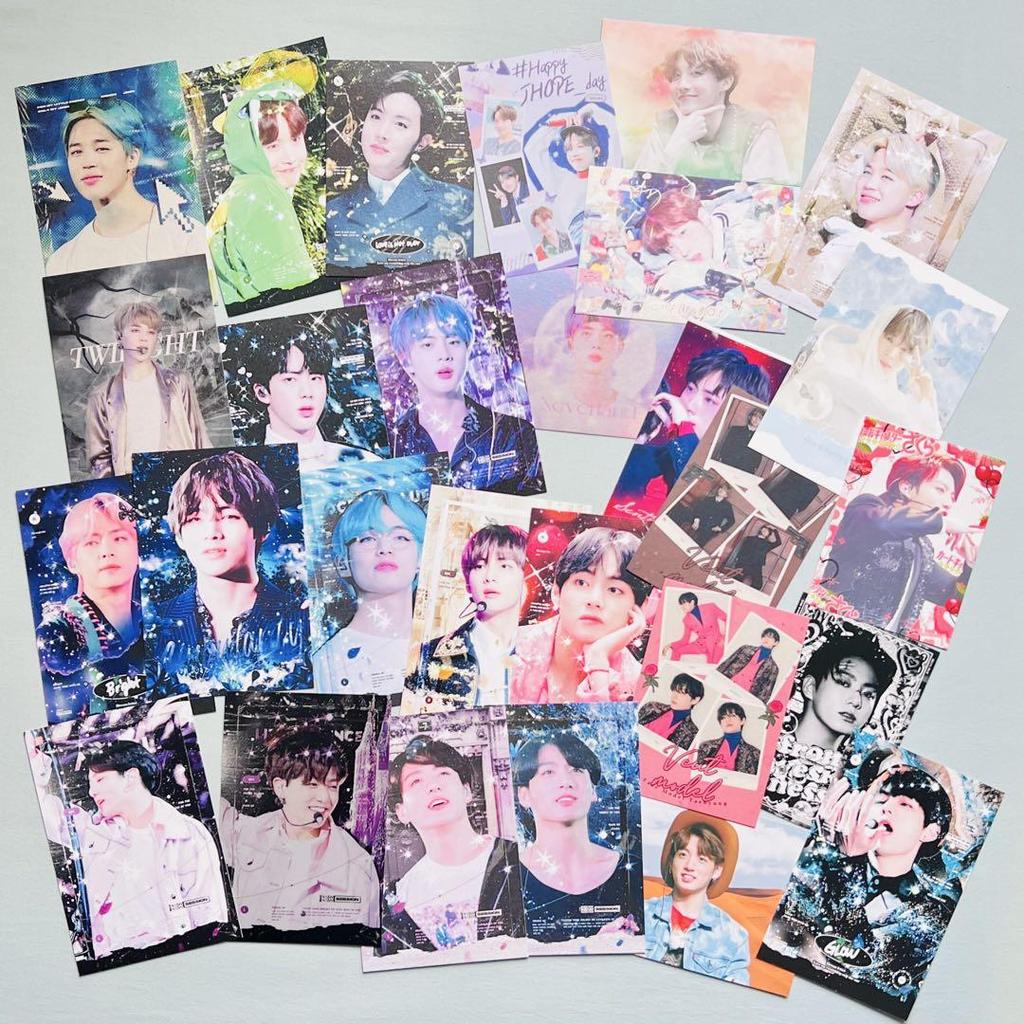 [USED] BTS Postcard Set Korean Producer