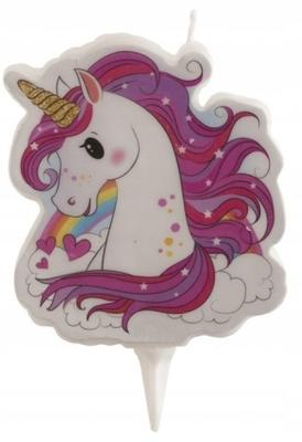 Candle - Unicorn 2D, 1 Set