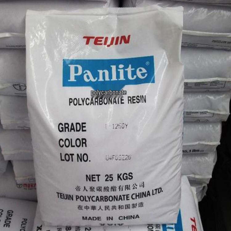 Teijin L-1250Y Hoge Transparantie, Gemakkelijk te Ontvormen, Hoge Slagvastheid Polycarbonaat voor Spuitgieten