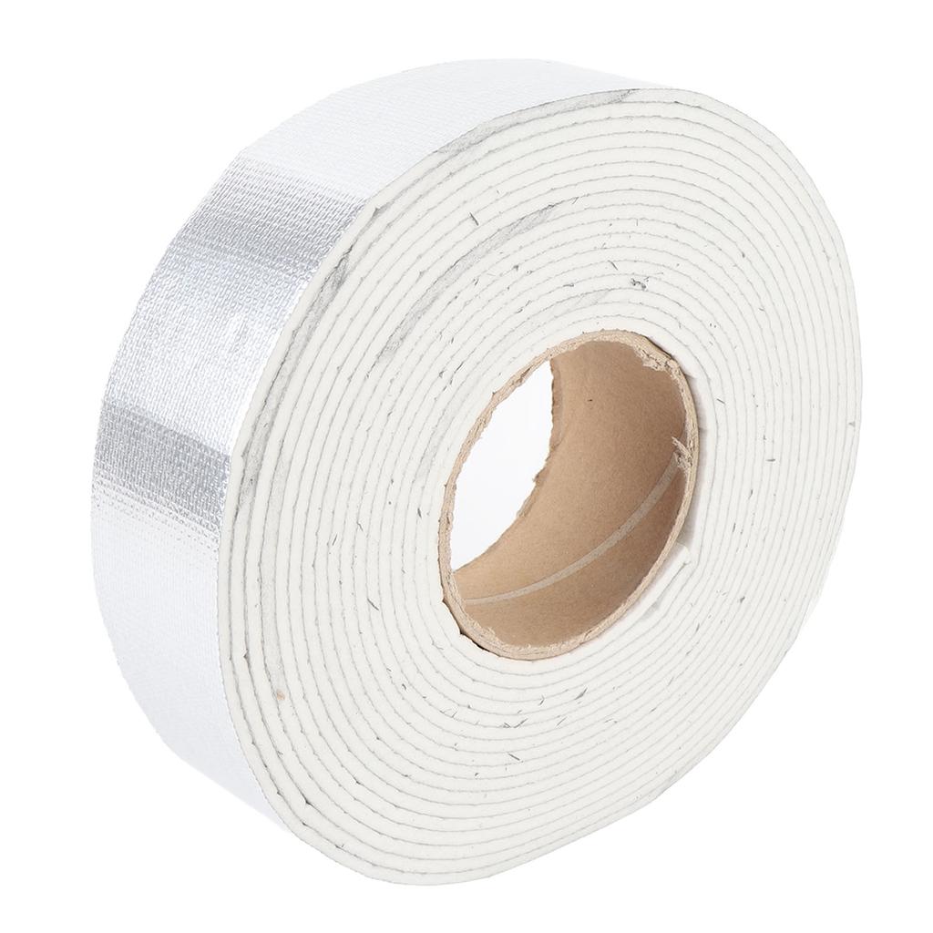 Varmeisolerende tape IMPA813871 1000 grader C Varmebestandig aluminiumsfolie Rør-isolasjonstape for bildeler Hjem