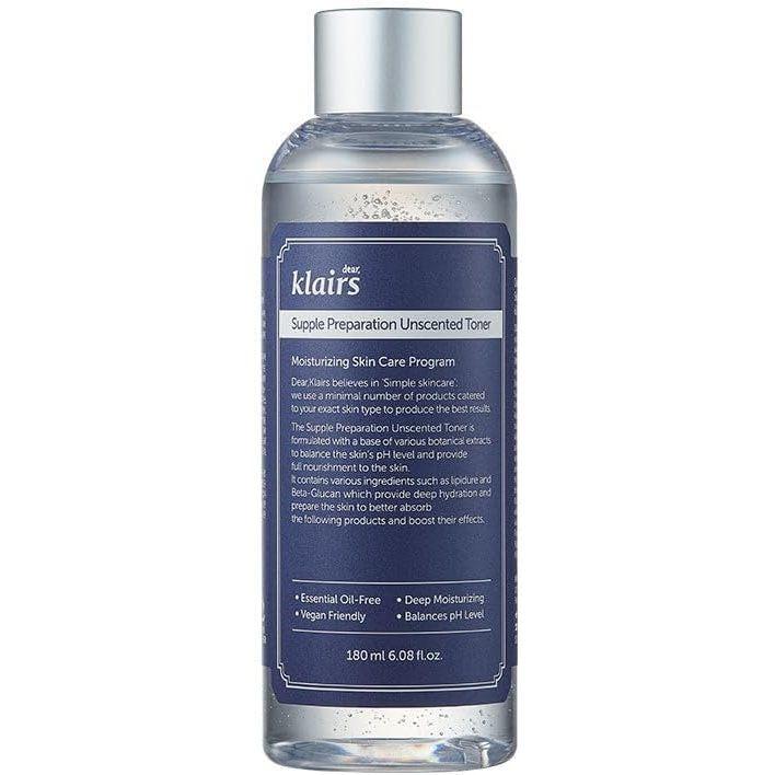 KLAIRS Supple Preparation Tonikum bez vůně 30 ml, 180 ml