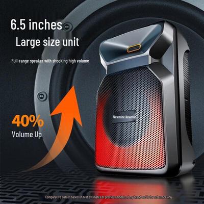 Newmine TR-K11 Portable Karaoke Bluetooth Speaker CN Plug (adapter Included)