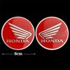 AAAHV1 Honda 2pcs 3D Motorcycle Modified Sticker Round Decal Motorcycle Stickers for CRF CB CR XR CRM CBR 125R Pcx125 Cb650r