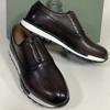 Fashion NEW Men's Leather Shoes Men's Retro Leather Shoes Leather British Casual Single Shoes Brock Fashion Shoes Men's Single Shoes A21