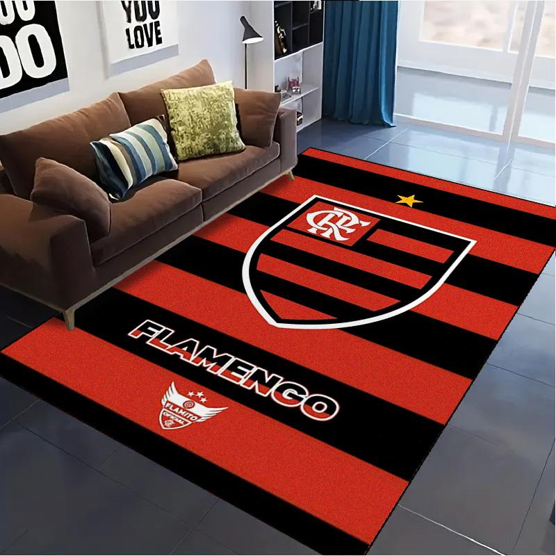 Flamengo logo Carpet Rug for Living Room Bedroom Home Sofa Decoration,Kids play Non-slip Floor Mat