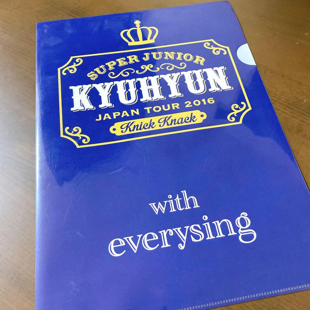[USED] SUPER JUNIOR KRY Kyuhyun clear file