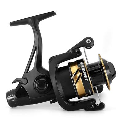 Ashconfish Double Brake Spinning Reel, Left and Right Interchangeable Handle Reel, Lightweight, Strong Drag, For Long Casting, Hole Fishing,