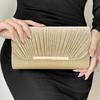 Borsa da sera a busta da donna con glitter, tracolla a catena da signora, borse a spalla, portafoglio Lg lucido, pochette da donna per matrimoni e feste, mini borsa a mano