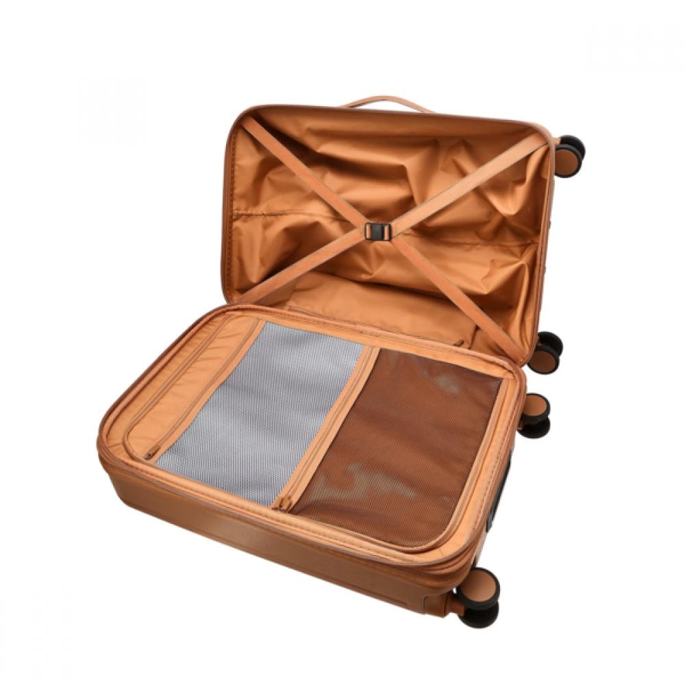 Daks Brown Polycarbonate Hard Case 25 Inch Dbba6e520w2