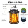 Solar Flame Lantern Vintage Outdoor Waterproof 20LED IP65 Solar Powered Garden Decor Landscape Lighting for Patio Yard Pathway