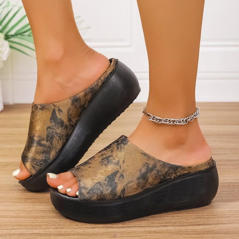 New Style Shoes - Large Size Slip-on Open-toe Sandal for Women, Beach Sandals
