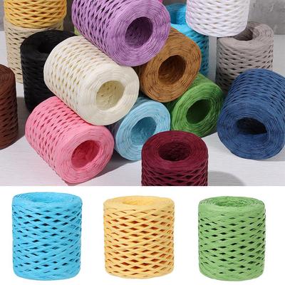 Friendly Paper Rope Used For Weaving Hats Decorative Rope Manual Braided Rope Packaging Tape
