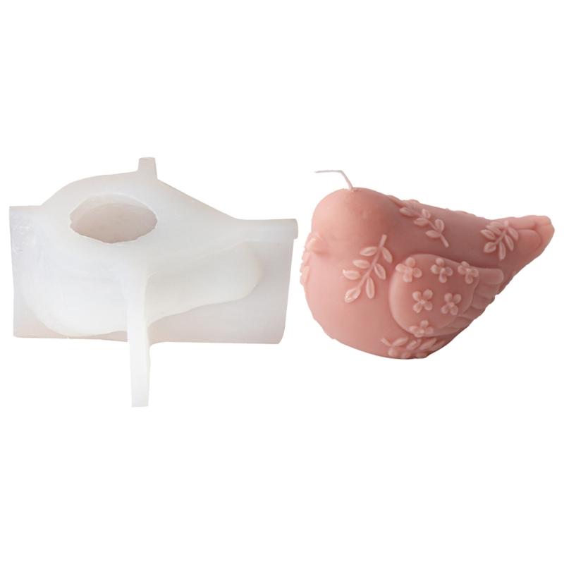 Candle Making Silicone Moulds Crafting Moulds Animal Shape Soap Moulds Silicone Texture Ornament Moulds for Hand-Making