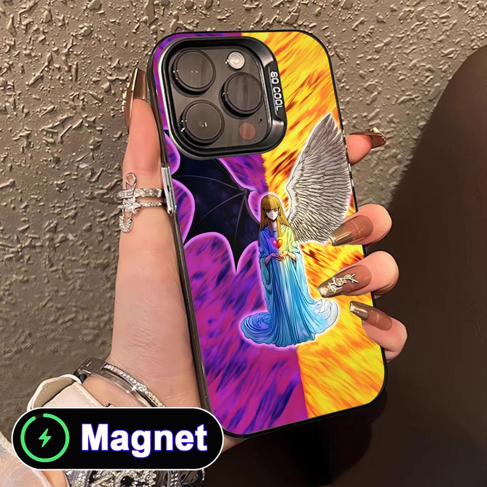 

Yugioh Change of Heart Phone Case for iPhone 17 16 15 14 13 12 11 Air Pro Max Plus Colorful Silver MagSafe Cover iPhone 11
