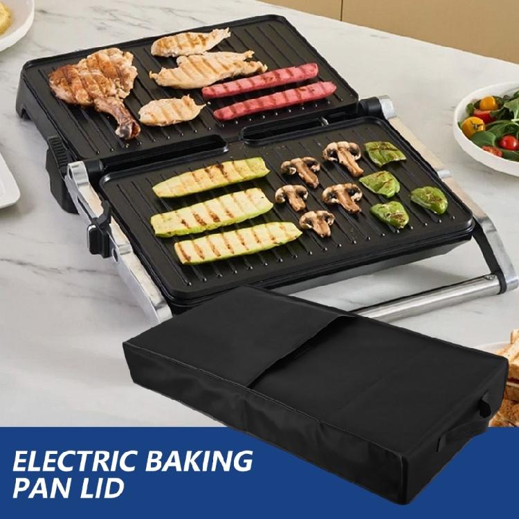 Stabile Nylonabdeckung für 12x22 Zoll Elektro-Grillplatten Behält nach dem Waschen ihre Form