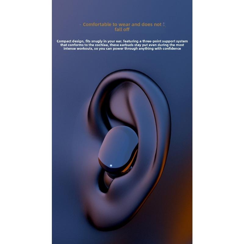 Echte kabellose In-Ear Bluetooth-Kopfhörer Bunte Atmende Lichter Digitales Display Sportkopfhörer