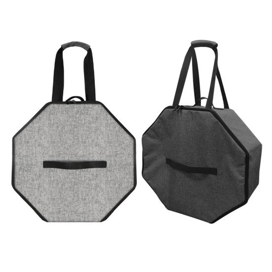 Hat Box with Handle Design Zipper Closure Extra Large Capacity Men Women Hat Storage Bag Home Travel Hat Organizer
