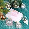 Christmas Decoration Glass Filling Ball Ornaments Creative Pendant Christmas Tree Scene Hanging Ball Accessories Holiday Gifts