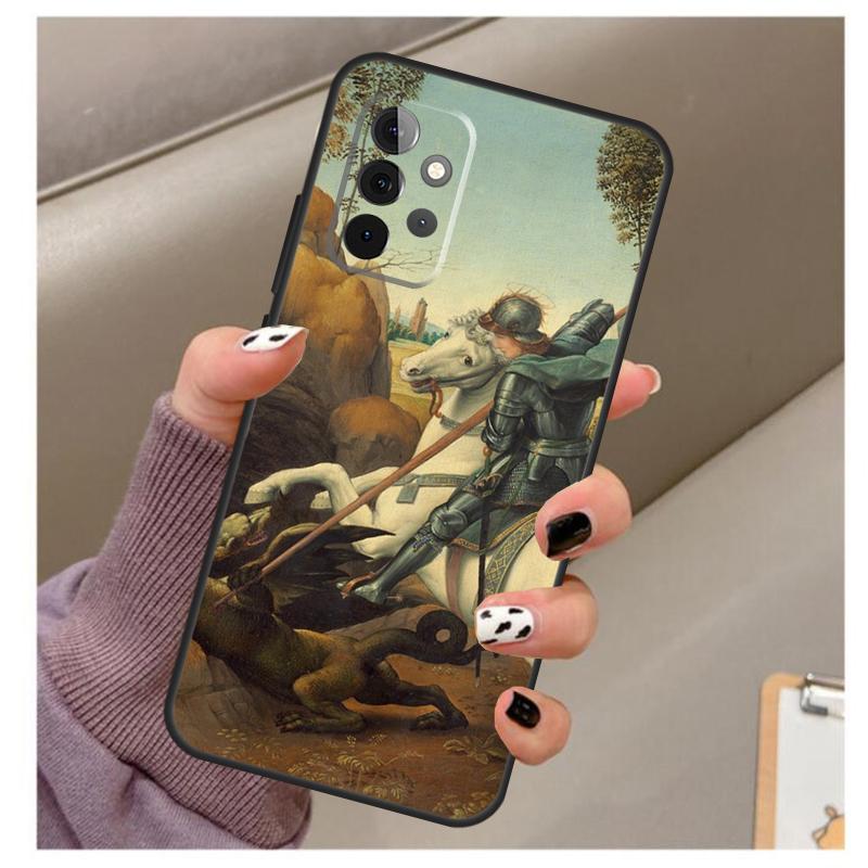Renaissance art Painting Case For Samsung Galaxy A32 A52 A12 A22 A16 A26 A36 A56 A06 A55 A35 A15 A54 A34 A14 A13 A53