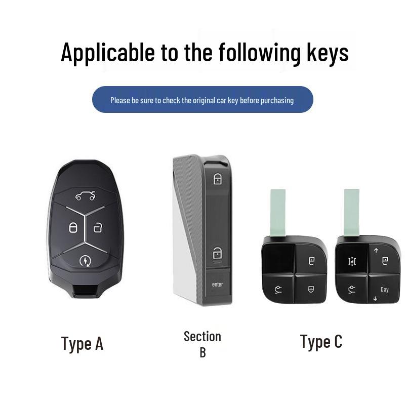 Lynk & Co 03 Schlüsselhülle - Fortschrittliche Schrägheck Herren/Damen Auto Schale Tasche