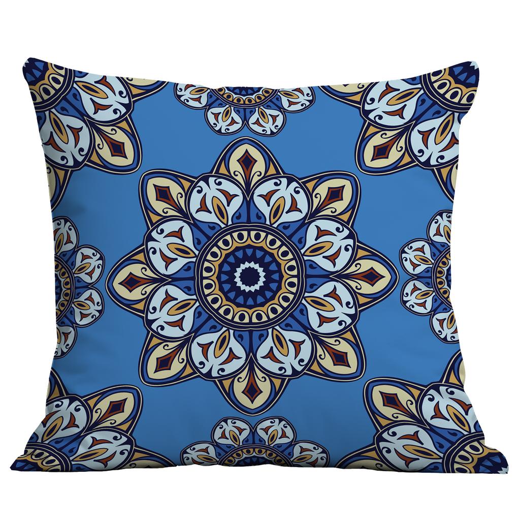 Ethnic Style Mandala Pillowcase New Style Painted Geometric Art Abstract Home Decoration Pillow Cushion Cover