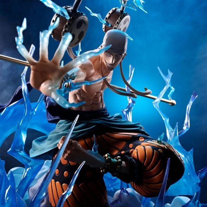 Bandai Tamashii Nations - One Piece - Statuette FiguartsZERO Extra Battle Enel Sixty Million Volt Lightning Dragon 32 cm