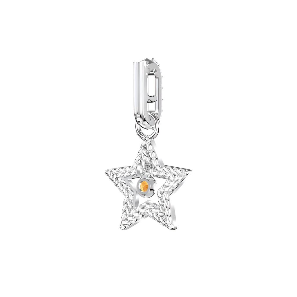 Swarovski Remix Collection Alloy/Silver Plated/Gold Plated Charms & Pendants Women's Silver 5443939